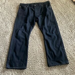 VHTF Levi’s Men’s 517 black boot cut jeans Sz 40/29